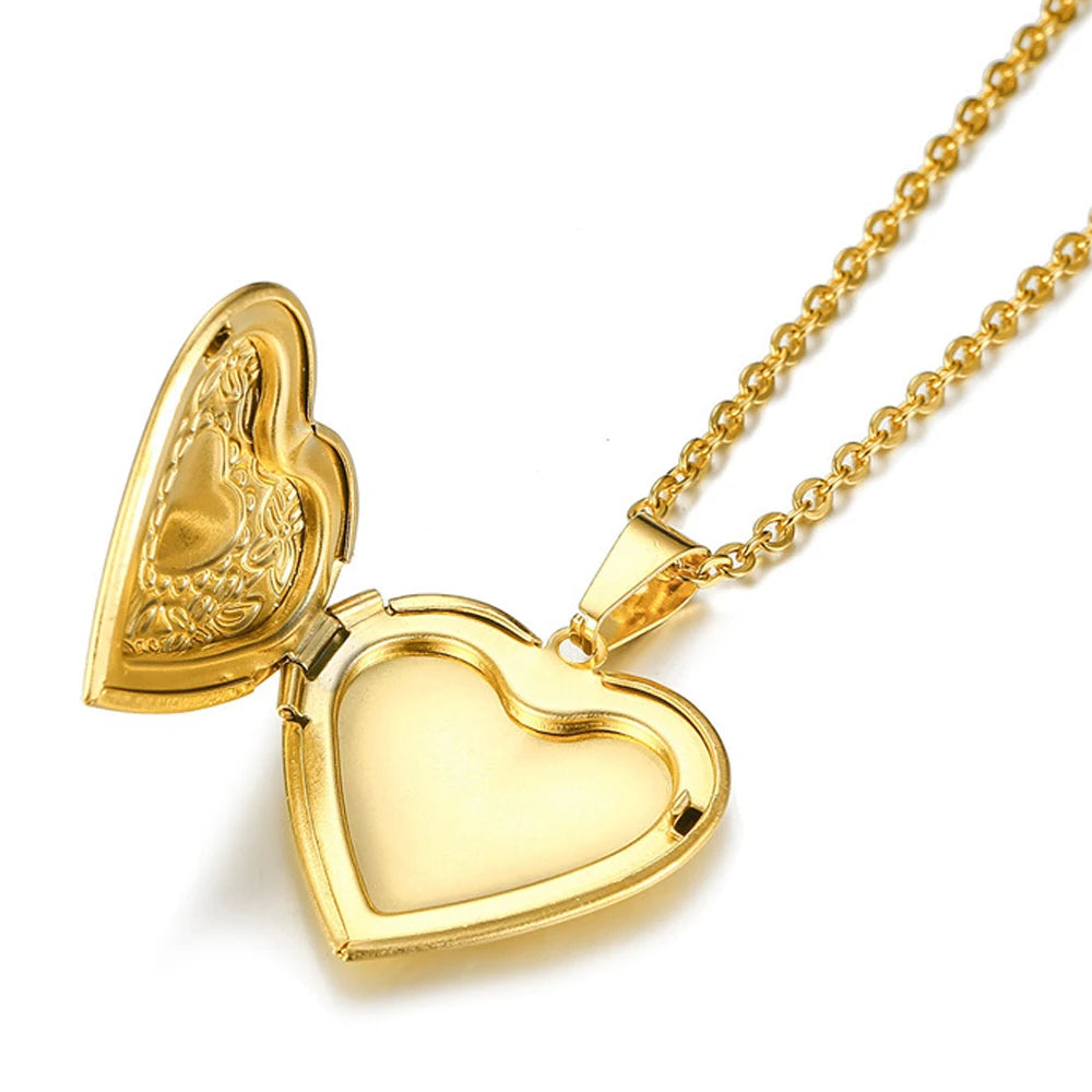 Fashion Heart Locket Pendant