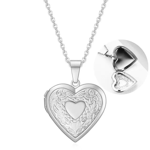 Fashion Heart Locket Pendant