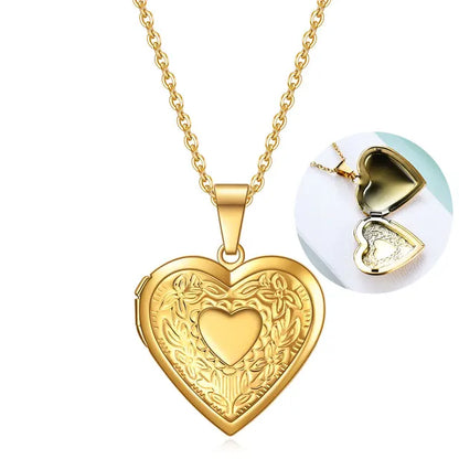 Fashion Heart Locket Pendant