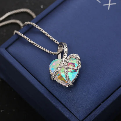 New Everlasting Heart Pendant Necklace